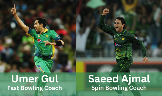 Umar Gul and Saeed Ajmal Step into Coaching Roles for Pakistan Men's Cricket Team